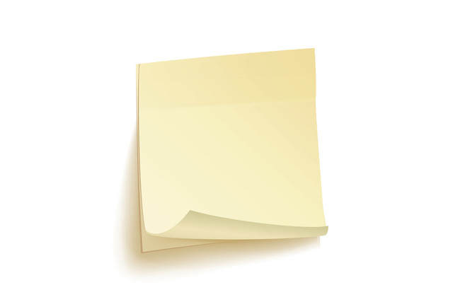 Sticky notes
